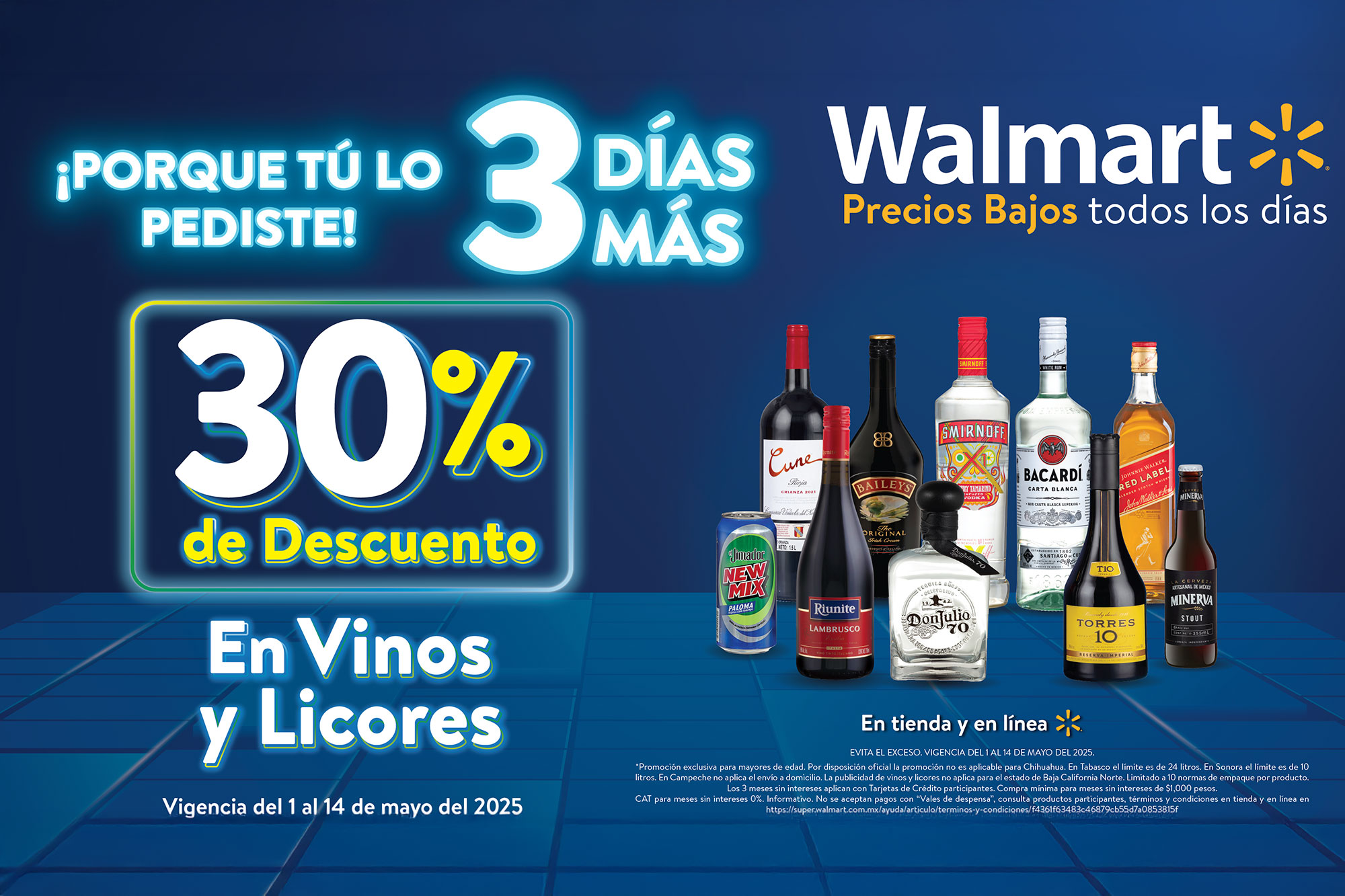 Aprovecha, ahorra ¡y pide tus vinos y licores favoritos!