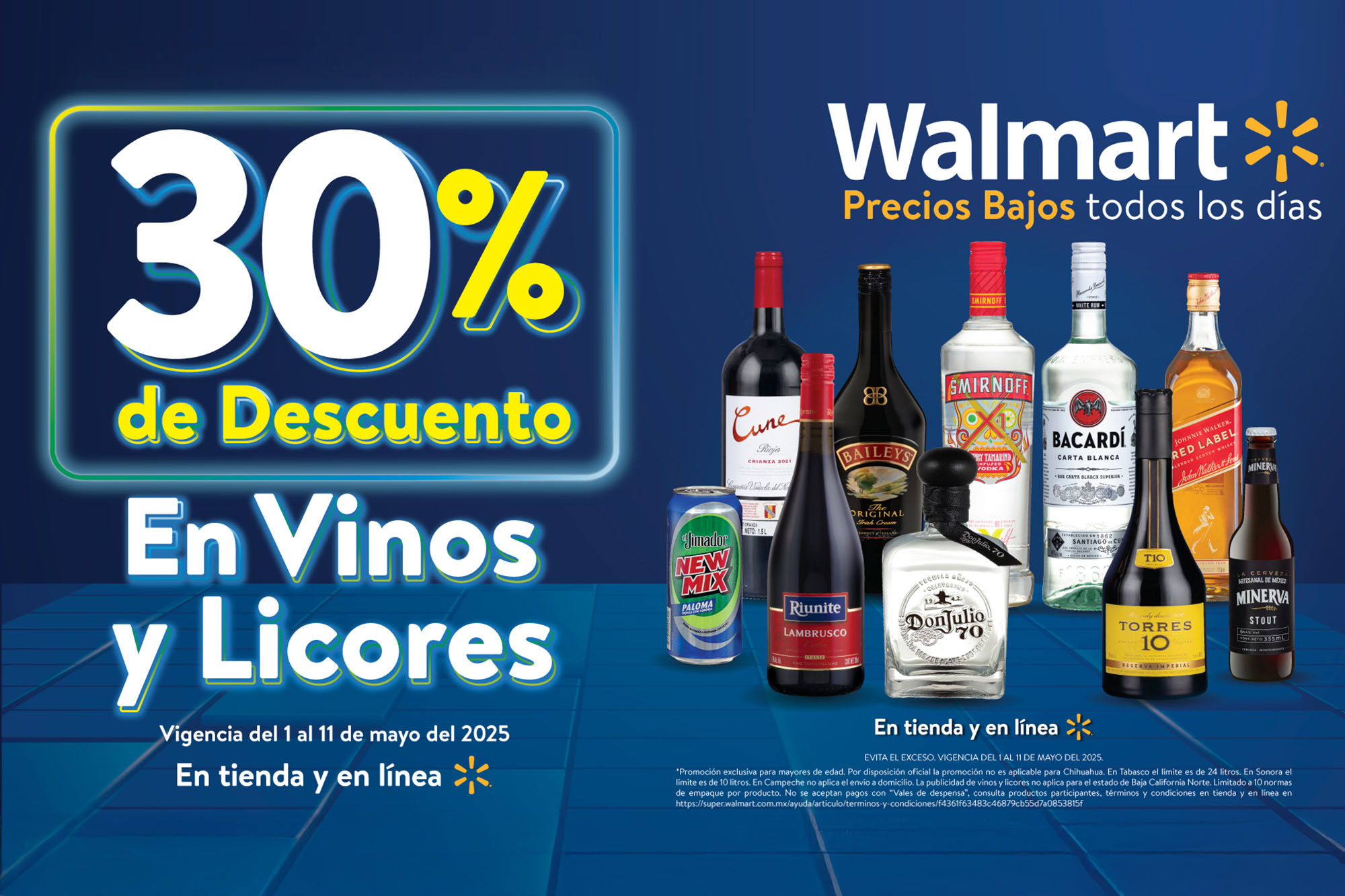 Aprovecha, ahorra ¡y pide tus vinos y licores favoritos!