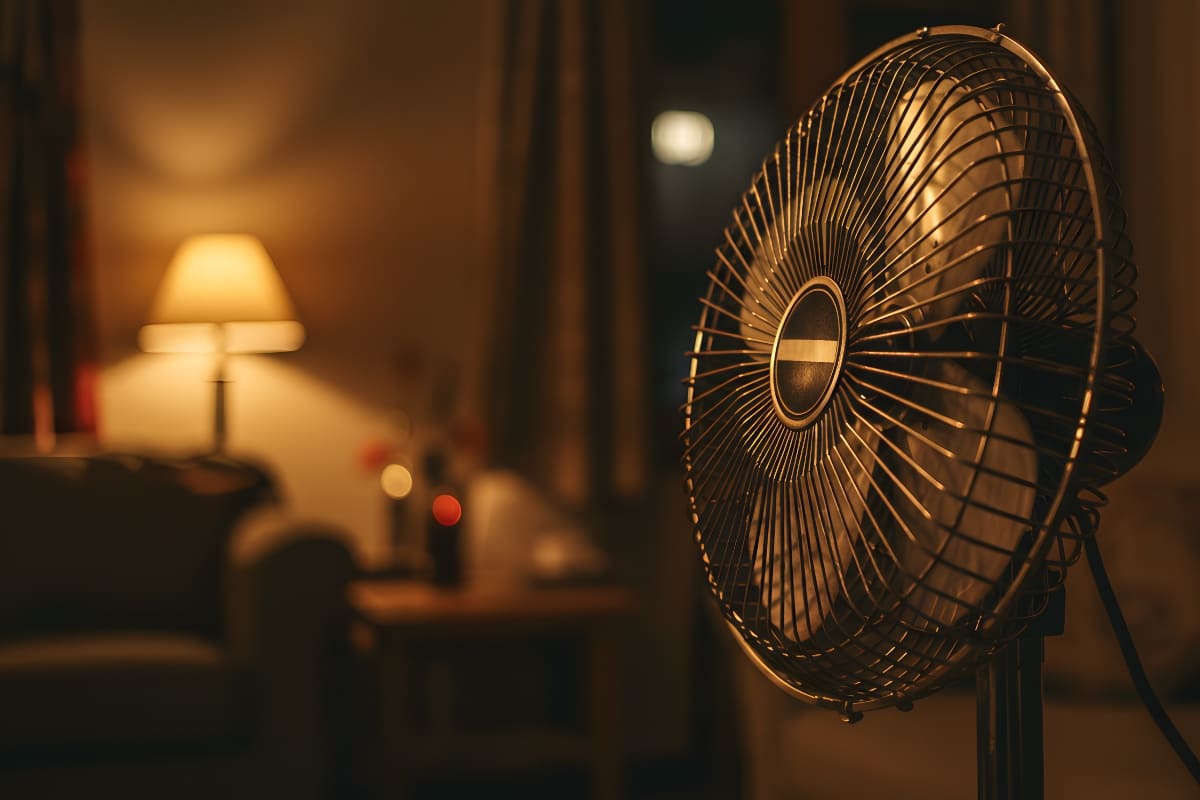 usar-el-ventilador-de-noche