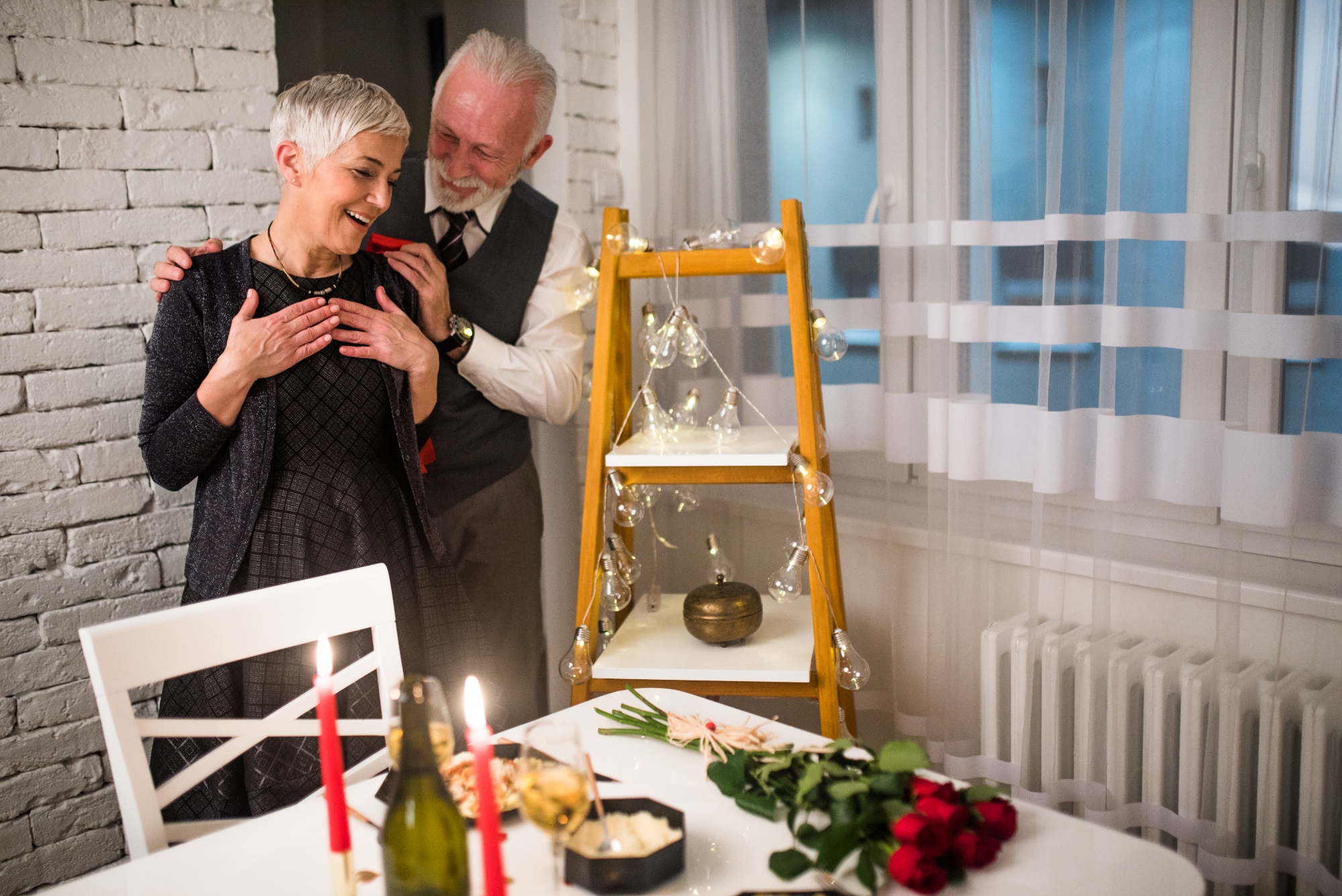 Velada romántica en casa por San Valentín o Aniversario