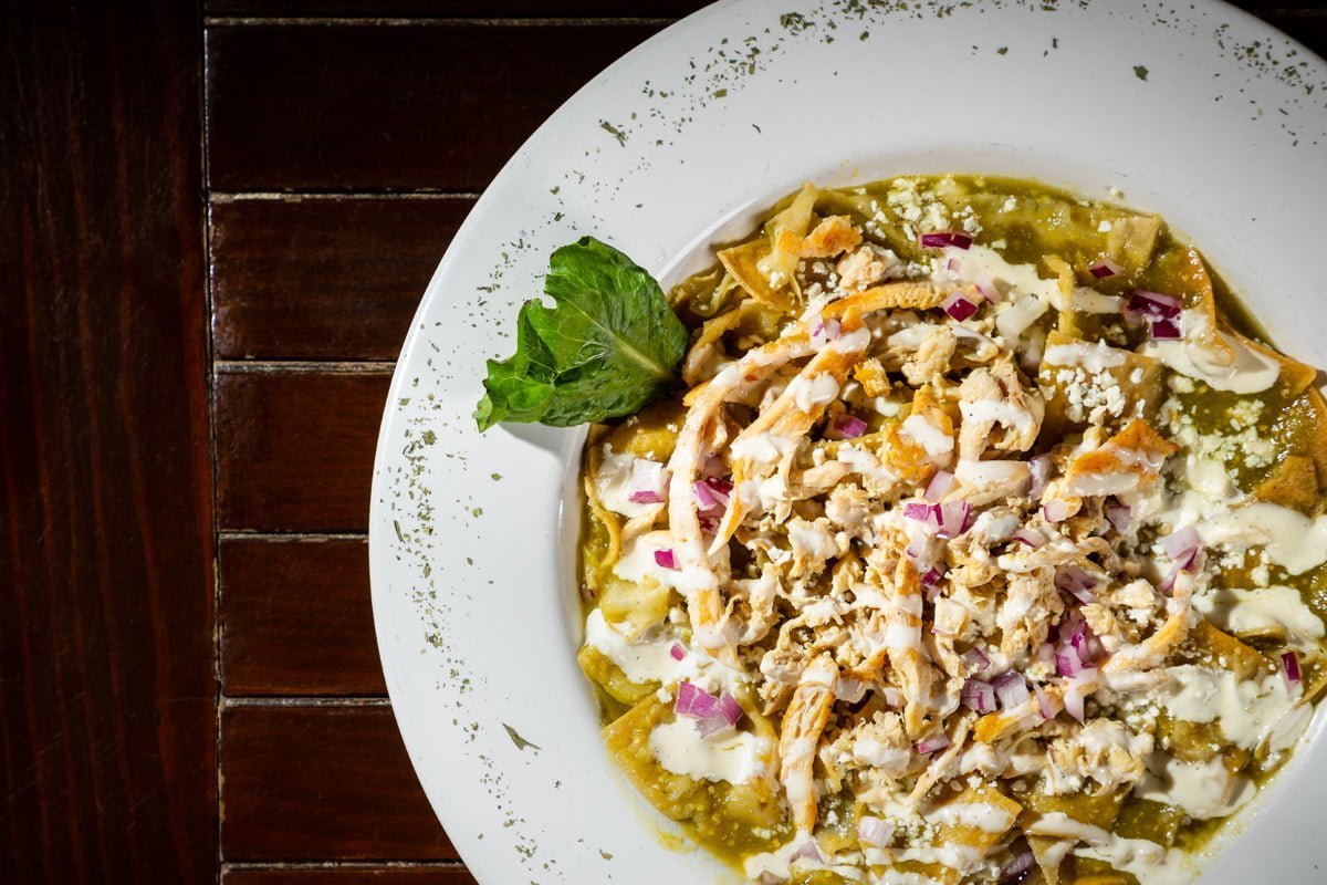 receta de chilaquiles