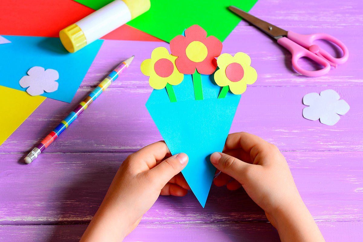 Beneficios de las manualidades para niños