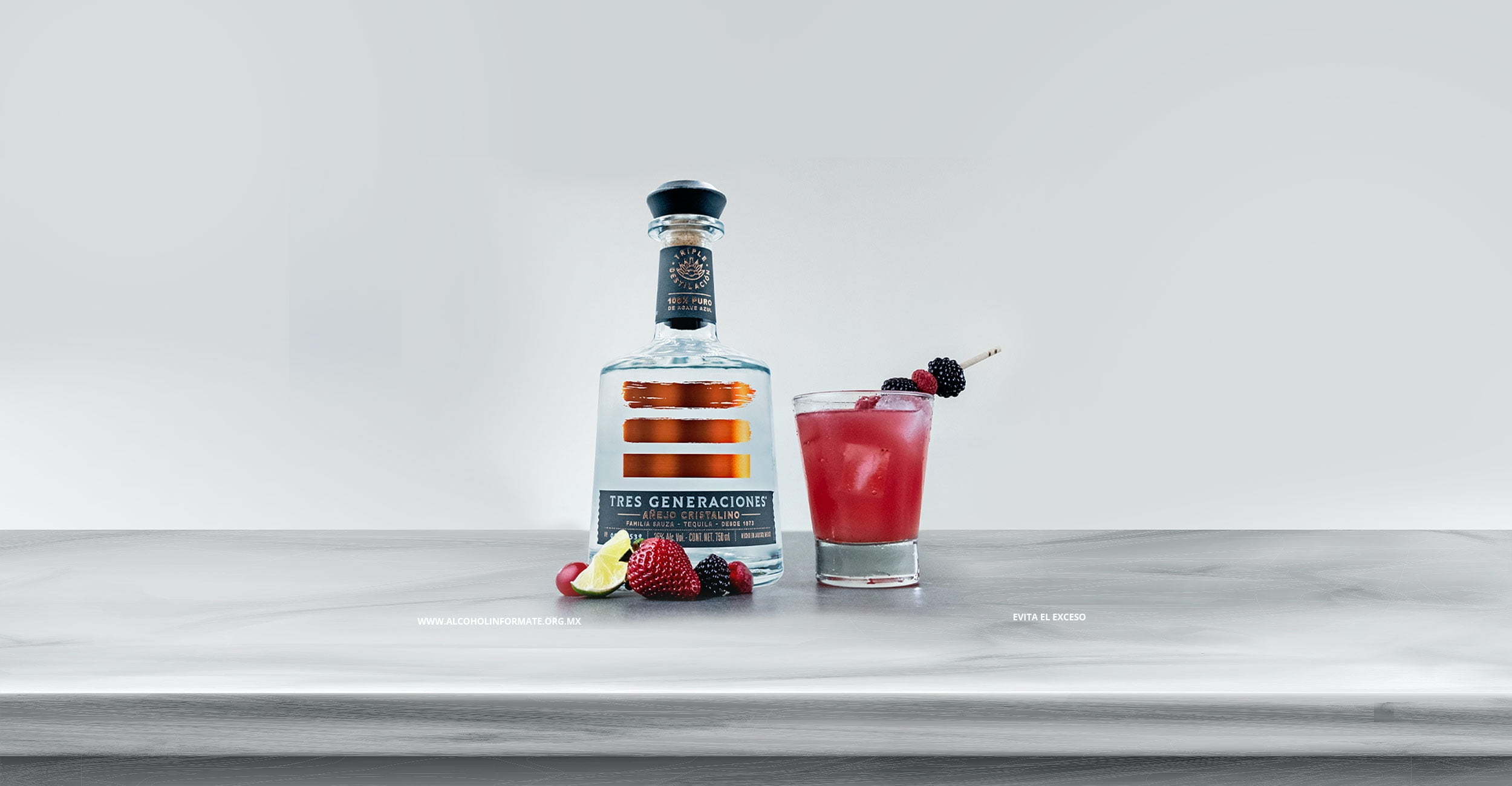 Tequila Tres Generaciones Plata