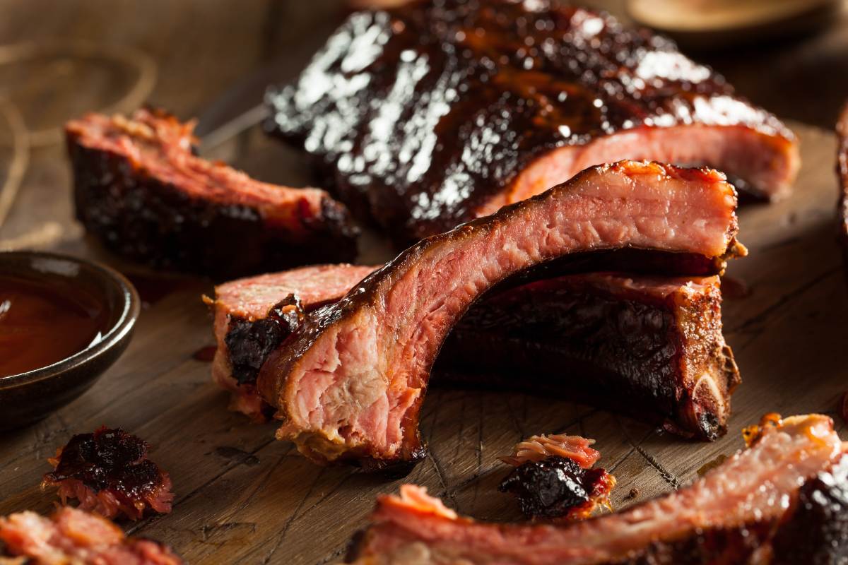 Costillas de cerdo a la BBQ