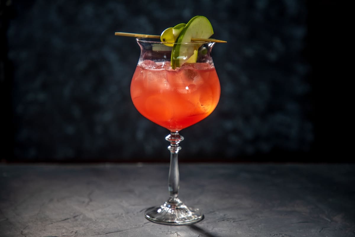 Coctel rosé citric