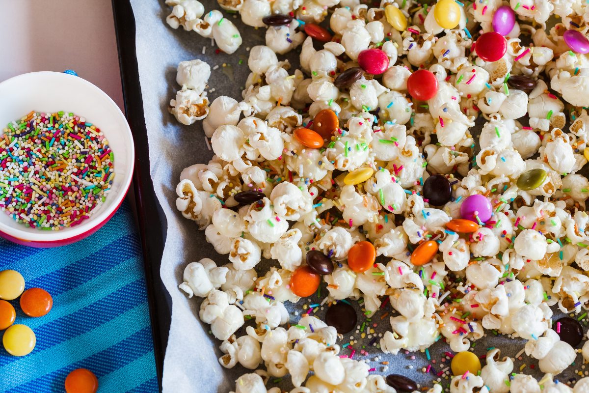 Palomitas con M&M´s