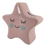 Alcancía MyShop estrella rosa