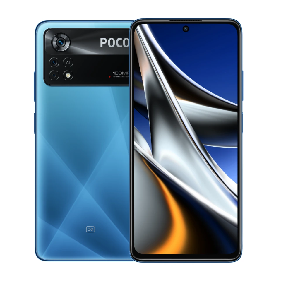 xiaomi poco x4 pro blue