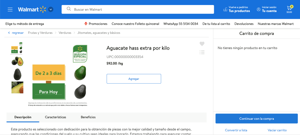Elige tus frutas y verduras