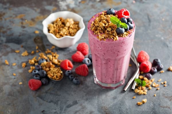 Batido de fresa
