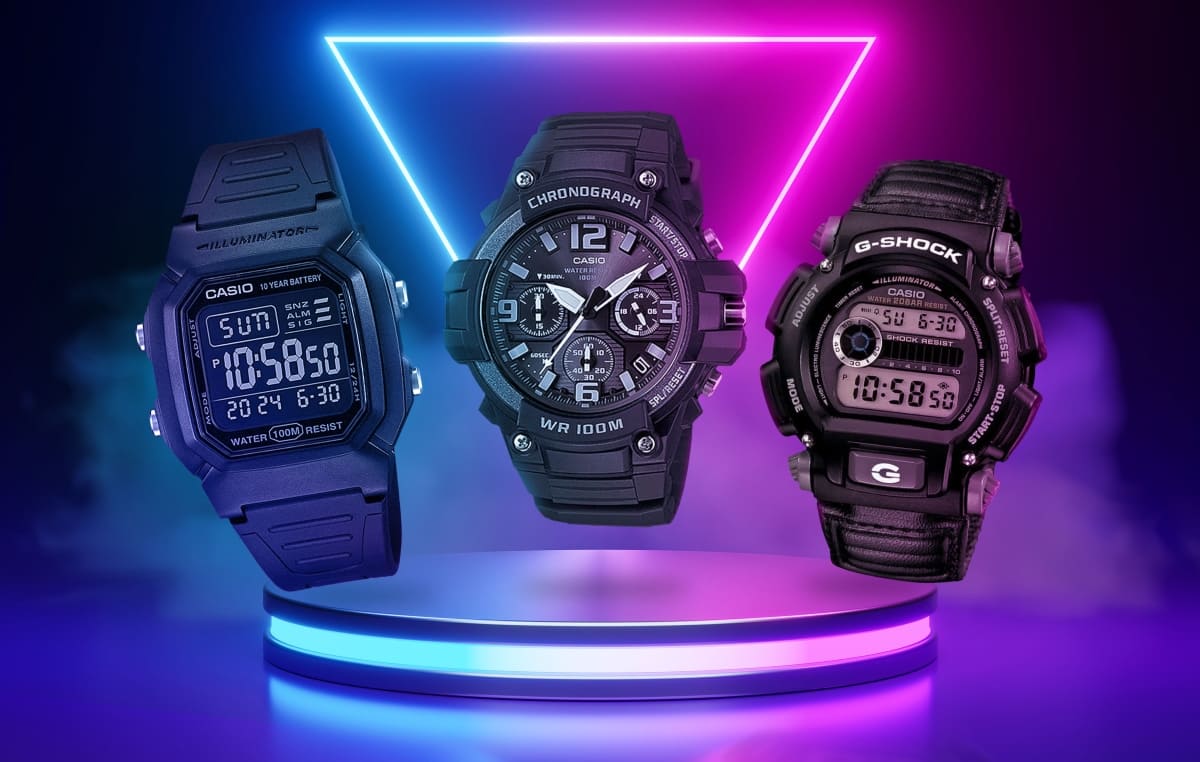 Elige tu nuevo reloj Casio