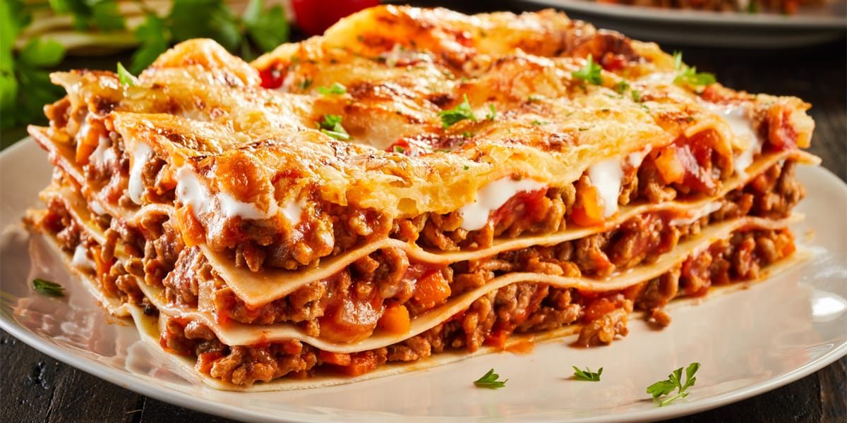 Receta de lasaña