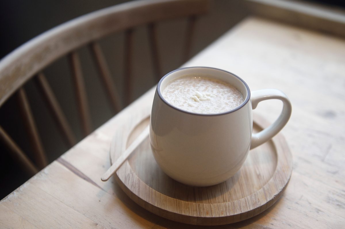 champurrado de guayaba