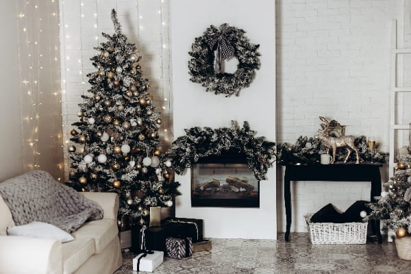 Árbol navideño negro