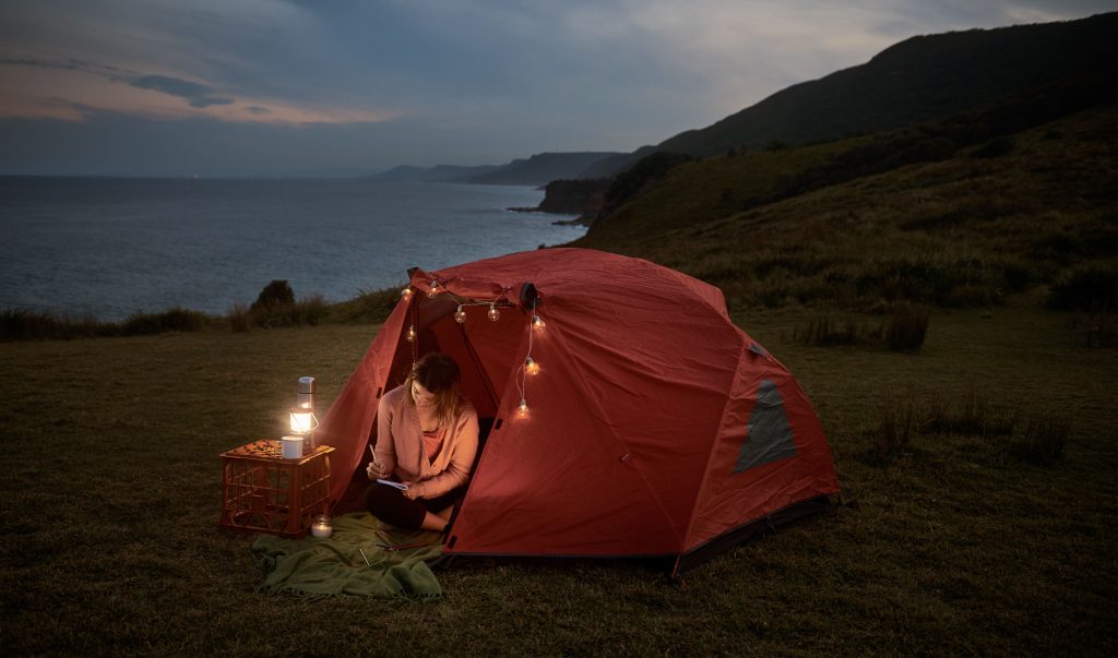 Lámparas de emergencia para campamento