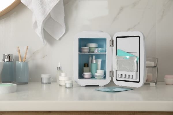 mini refrigerador skincare walmart