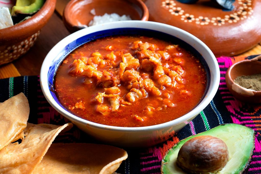 Receta de pozole rojo