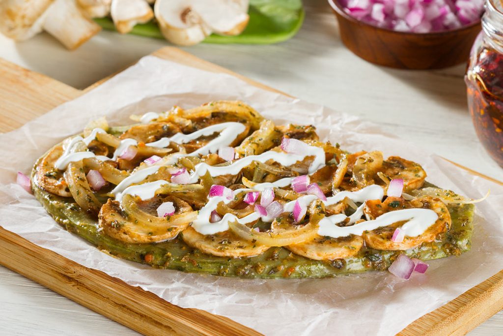 Comida mexicana, Huarache de nopal