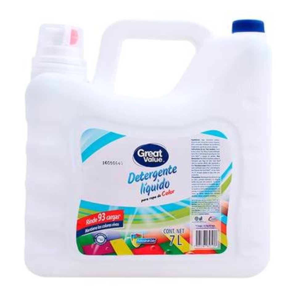 detergente líquido great value