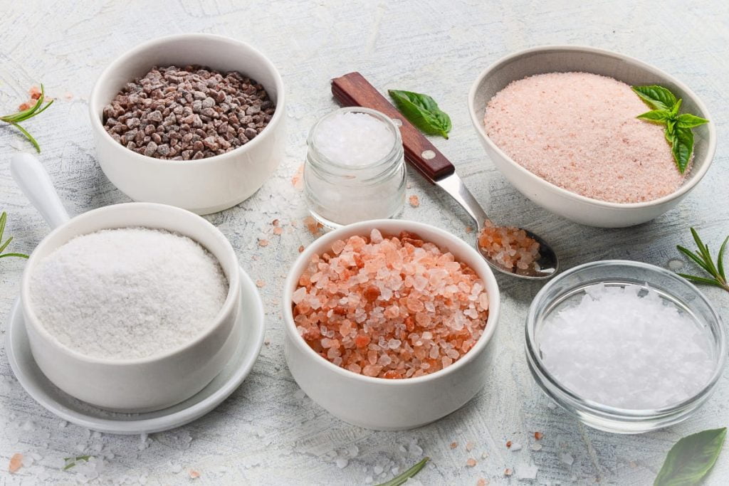 Tipos de sal para cocinar