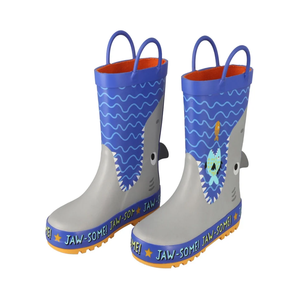 Botas de lluvia tiburon
