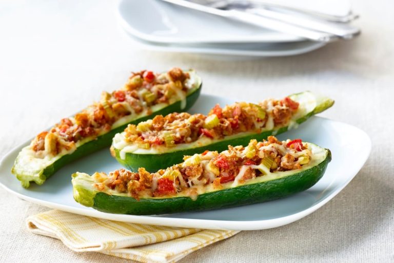 Calabazas rellenas de atún