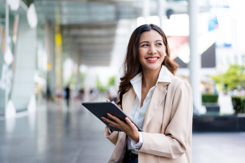 Redes sociales desde tablet