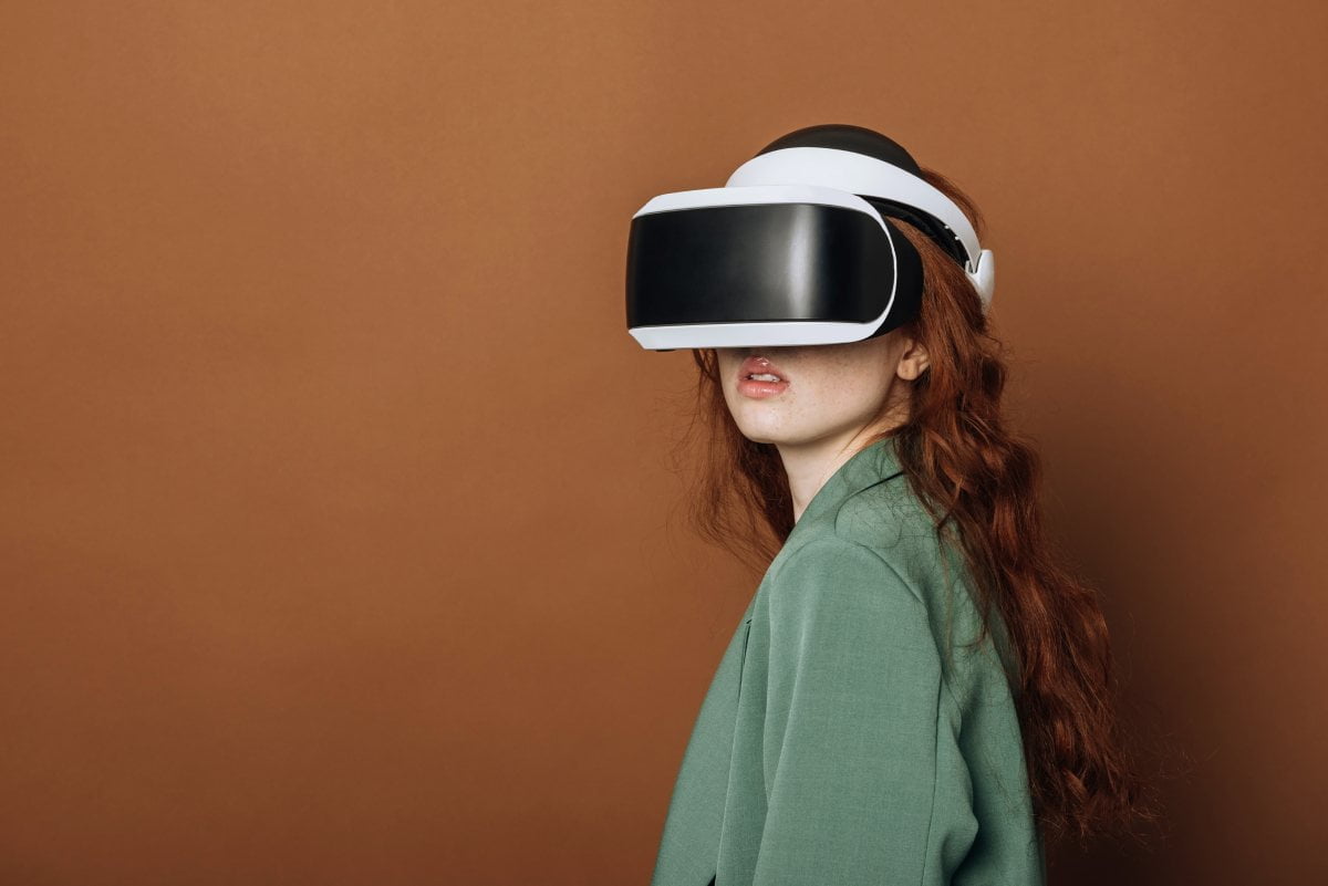 experiencia inmersiva con lentes de realidad virtual