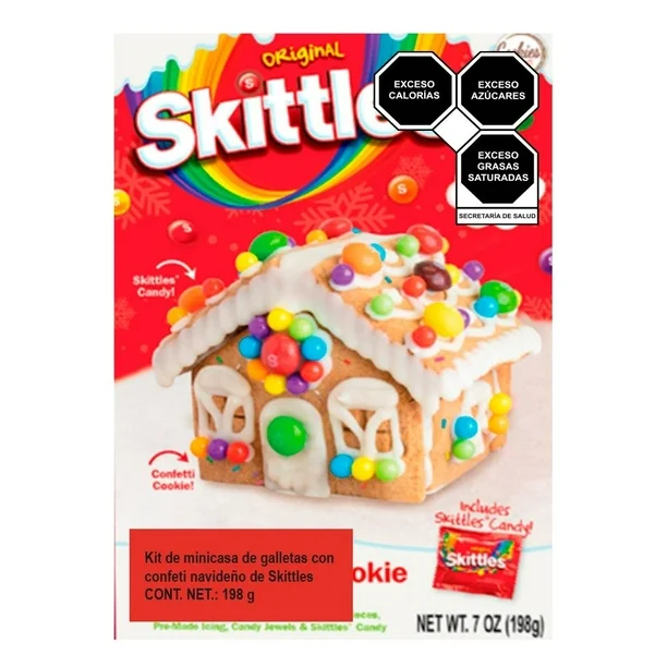 Casa de jengibre Skittles