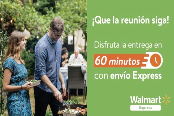 Envío express Walmart