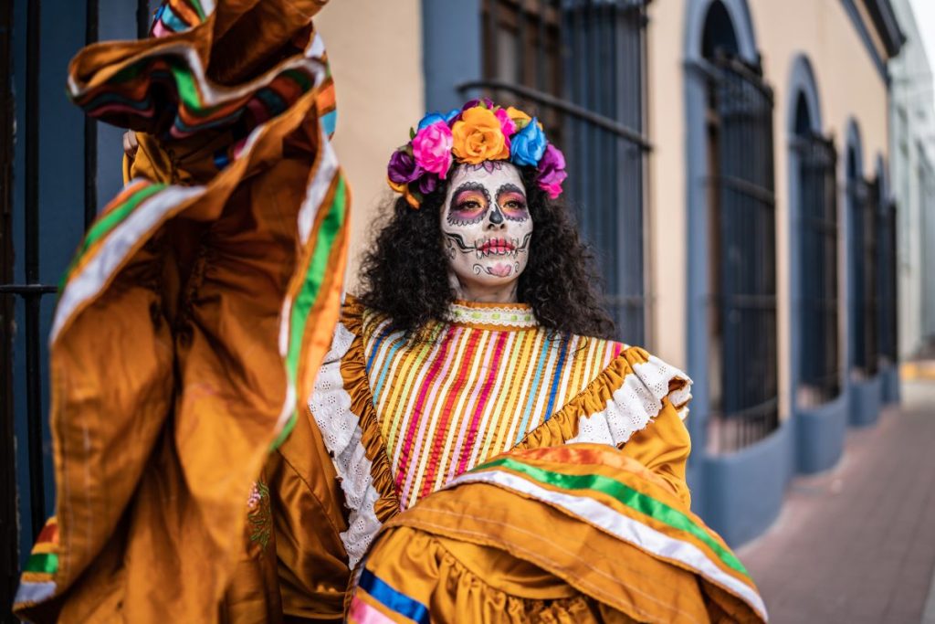 maquillaje de catrina para seguir con la tradicion