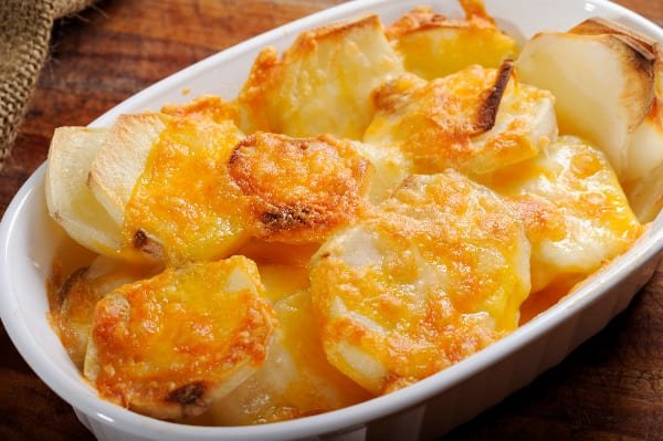 Papas gratinadas