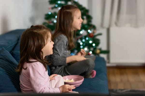 Ver películas en Navidad