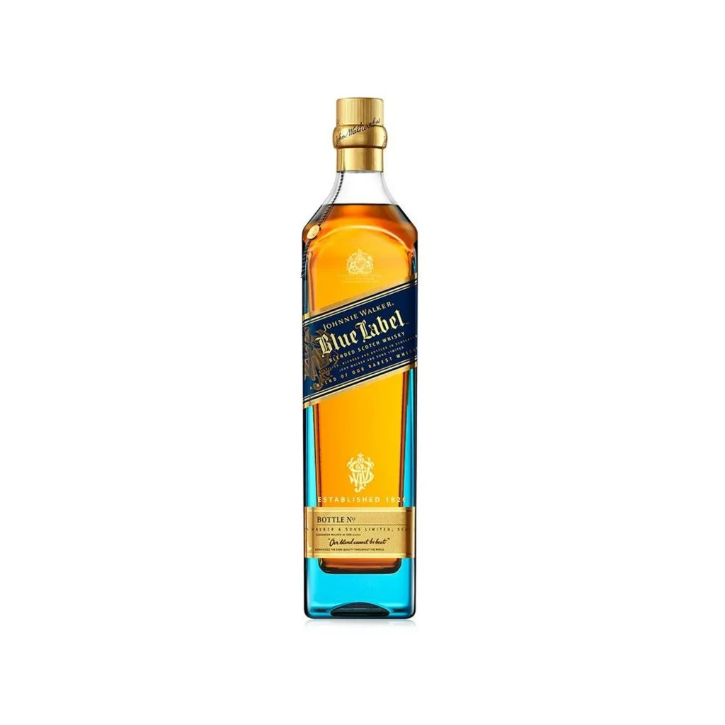 whisky blue label