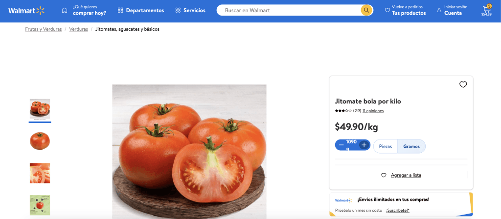 cómo comprar en Walmart en línea