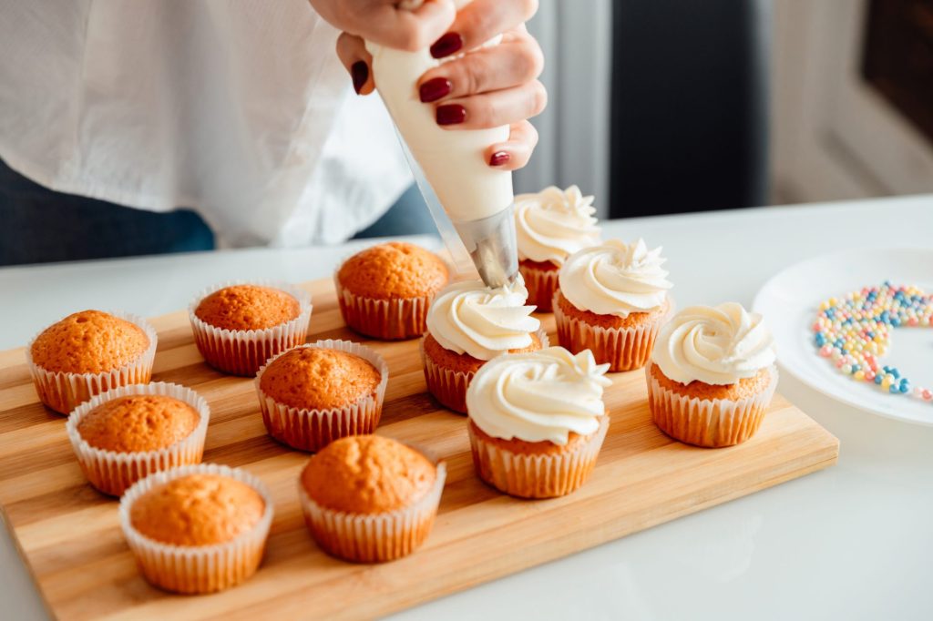 cupcakes de mazapan