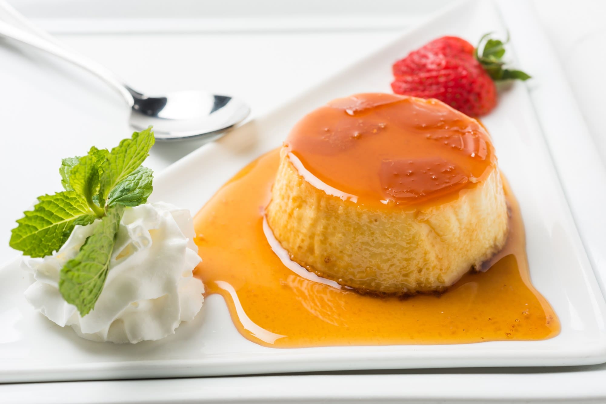 Flan de rompope