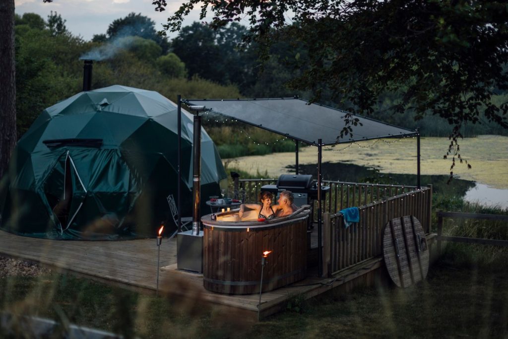 qué es el glamping