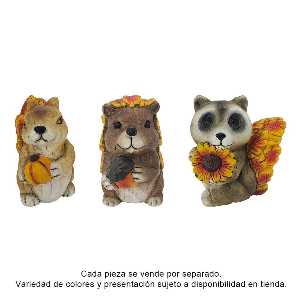 Decoración otoño Prichos animales