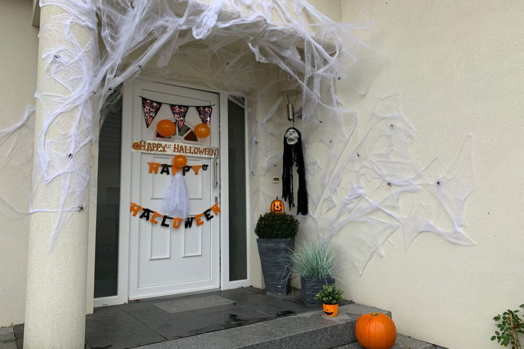 Adornos de Halloween para puertas