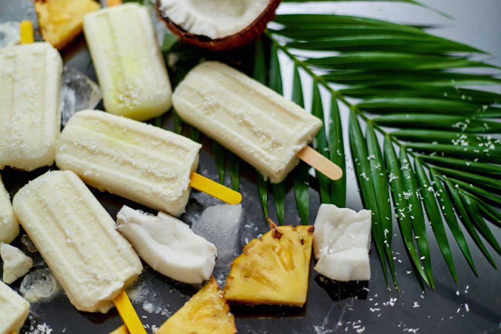 paletas de piña colada