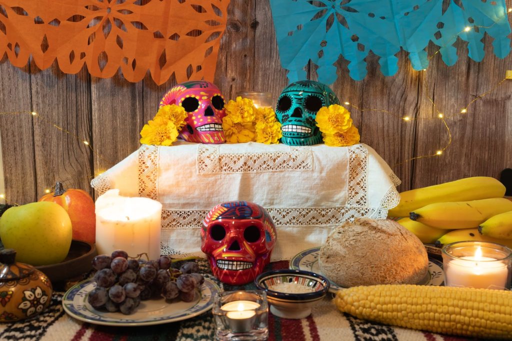 altar de muertos pequeño