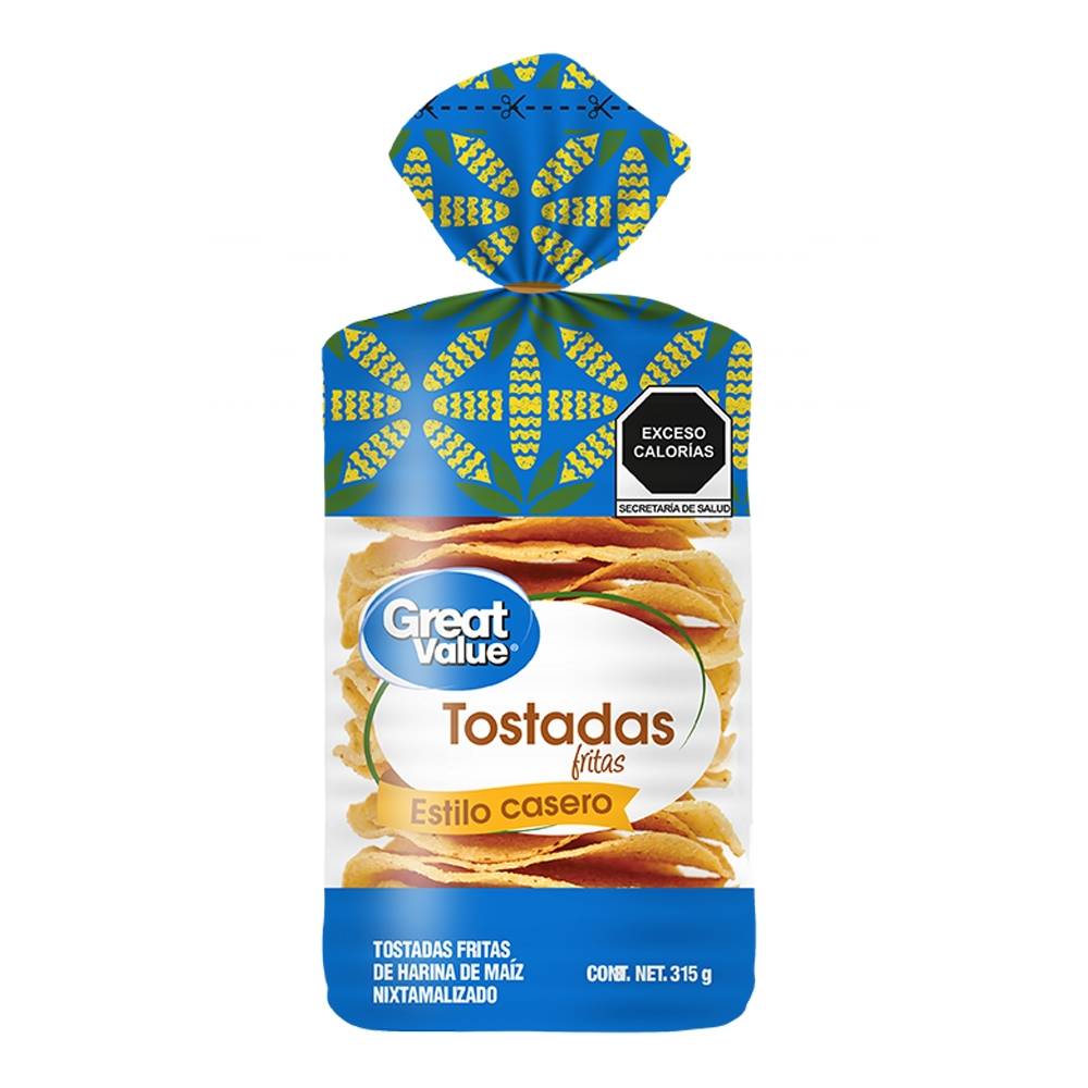 Tostadas Great Value estilo casero